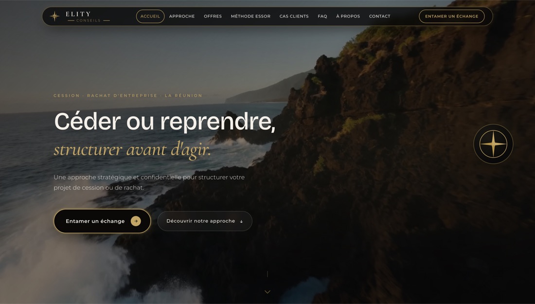 Site web Elity Conseils
